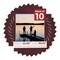 Dark Red Suede Mat Board for 22x26 Frames - Fits 18x20 Photos